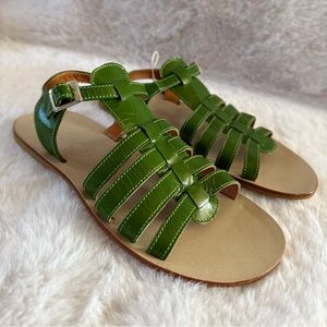 Leather sandals Eureka. New